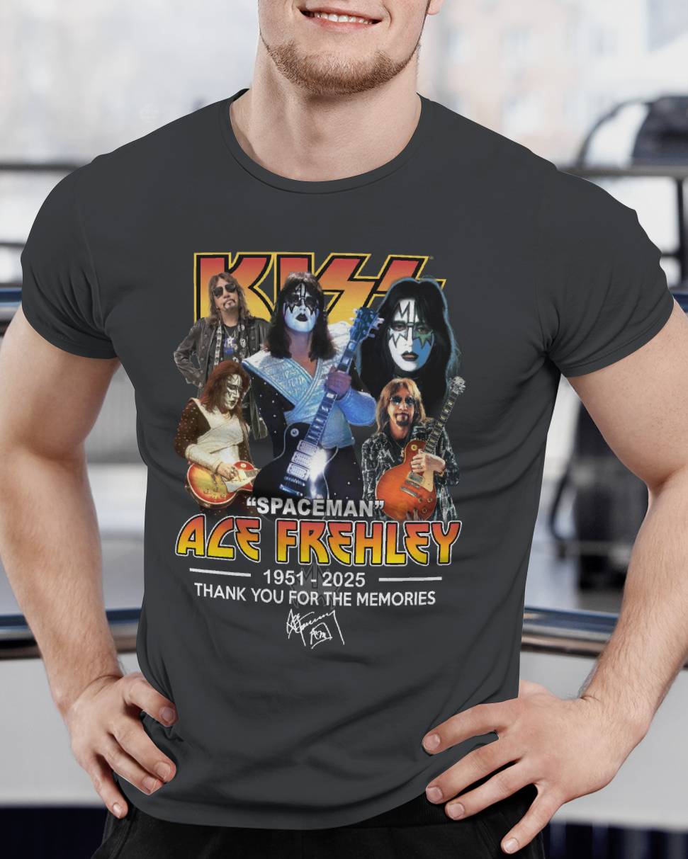 Thank You Ace Frehley 2 Sided-Unisex T-Shirt