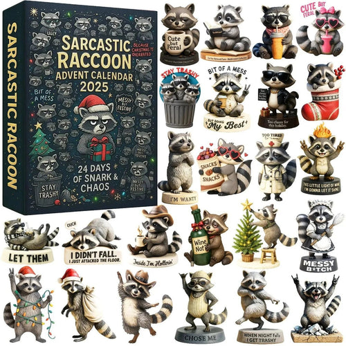 Limited Edition Premium Raccoon Advent Calendar