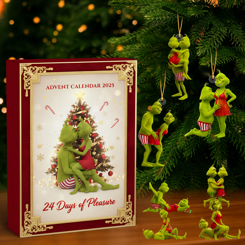 π Naughty Grinch Couple Christmas Advent Calendar - The Perfect Gift for Couples π