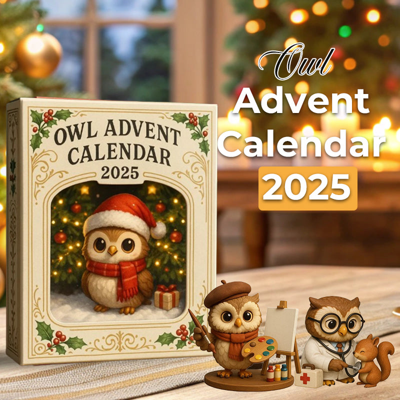 🦉 Uilen Adventskalender 2025🎄24 dagen vol verwondering, wijsheid en grilligheid ✨