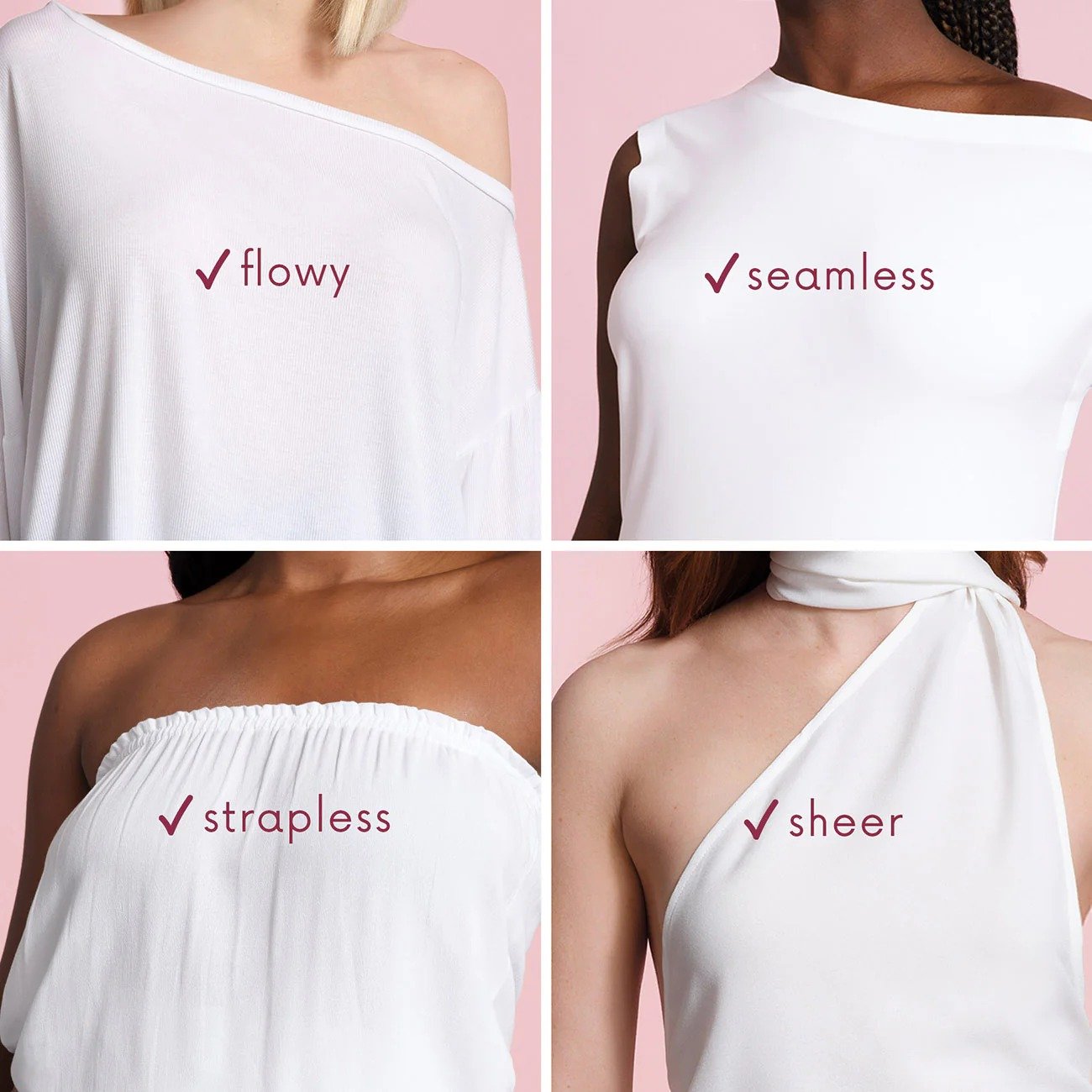 Mango Shape Push-up Sticky Bra