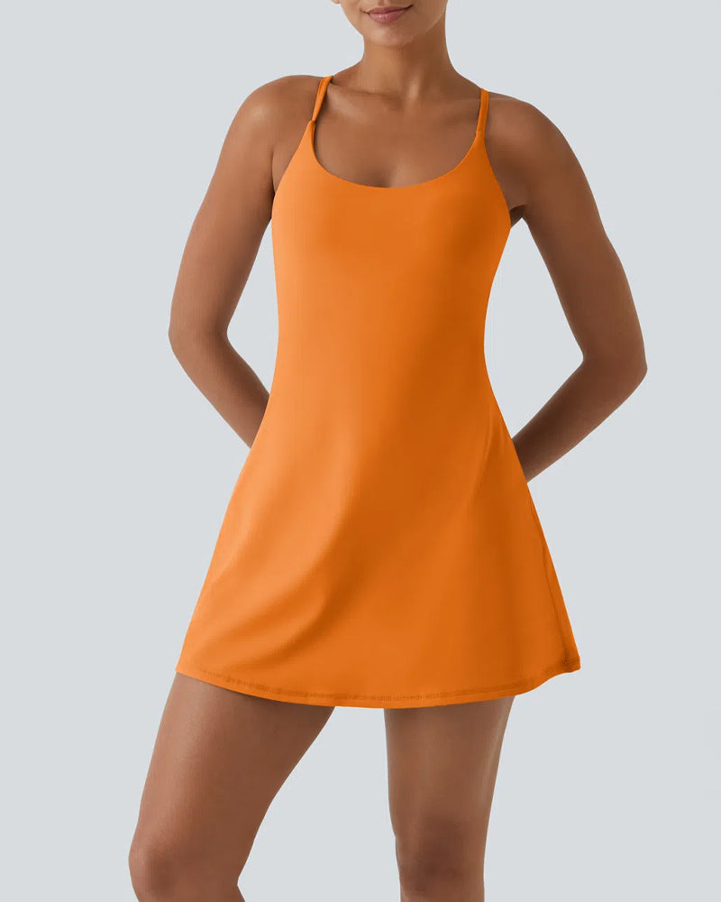 Backless Active Dress-Easy Peezy for Women