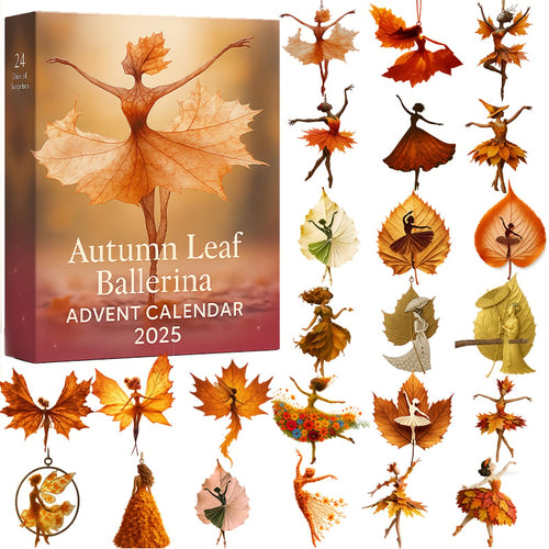 Autumn Leaf Ballerina Advent Calendar 2025