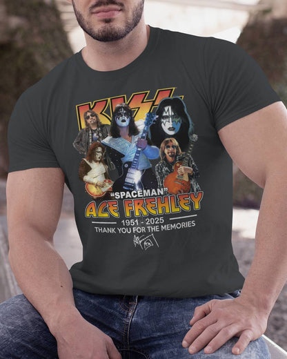 Thank You Ace Frehley 2 Sided-Unisex T-Shirt