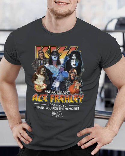 Thank You Ace Frehley 2 Sided-Unisex T-Shirt
