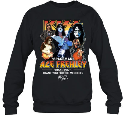 Thank You Ace Frehley 2 Sided-Unisex T-Shirt