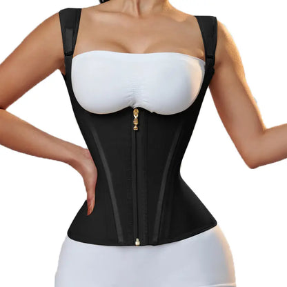Waist Shapewear for Women Tummy Control Girdle Workout Shapewear with Adjustable Shoulder Strap