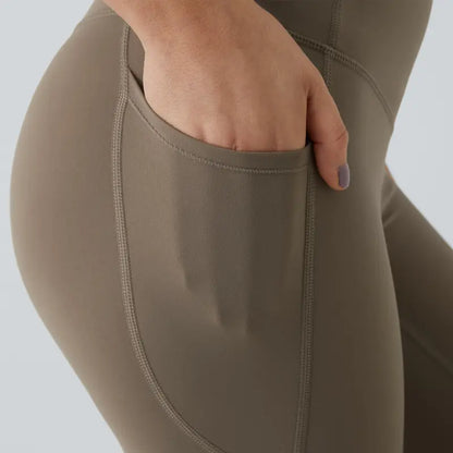 Ultra Sculpt So Cinched High Waisted Tummy Control Side Pocket Shaping Training Leggings