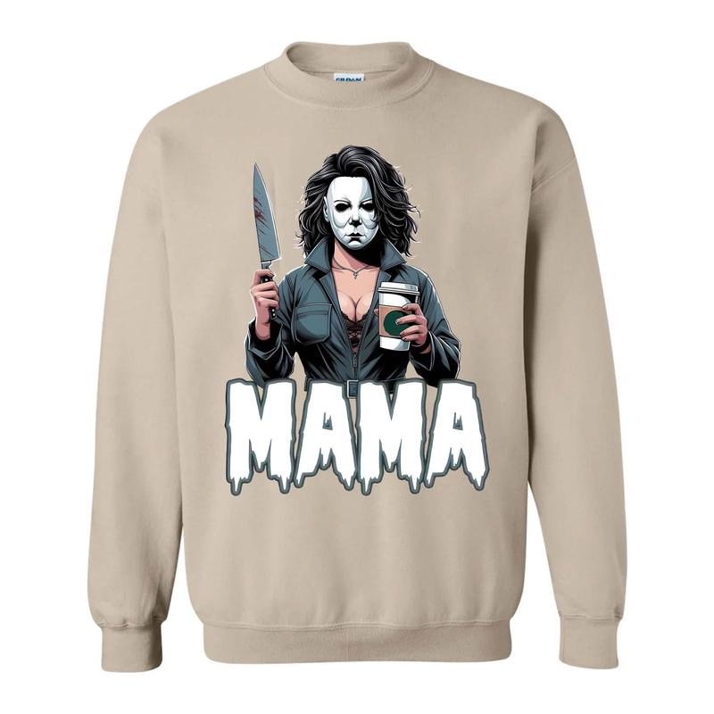 Halloween Spooky Mama Sweatshirt, Cool Mama Halloween Sweatshirt, Mama Halloween Gift, Gifts For Mom