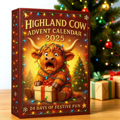 🐮Highland Cow Advent Calendar 2025🎄✨