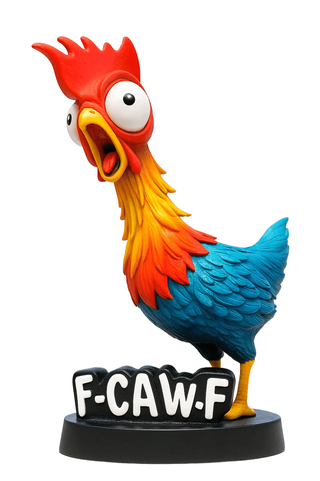 Trendy Funny F-Caw-F Chicken Advent Calendar 2025