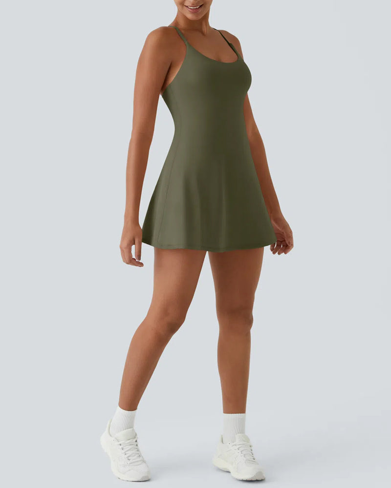 Backless Active Dress-Easy Peezy for Women