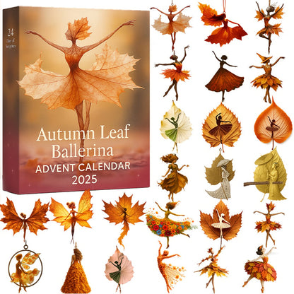 Autumn Leaf Ballerina Advent Calendar 2025