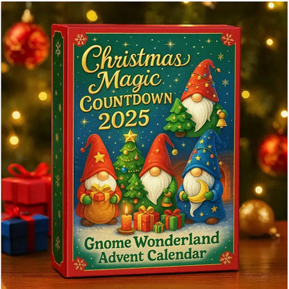 🎅 Christmas Gnome Doll Advent Calendar 2025