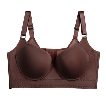 New-Plus size girls' bra, comfortable, slimming and anti-sagging