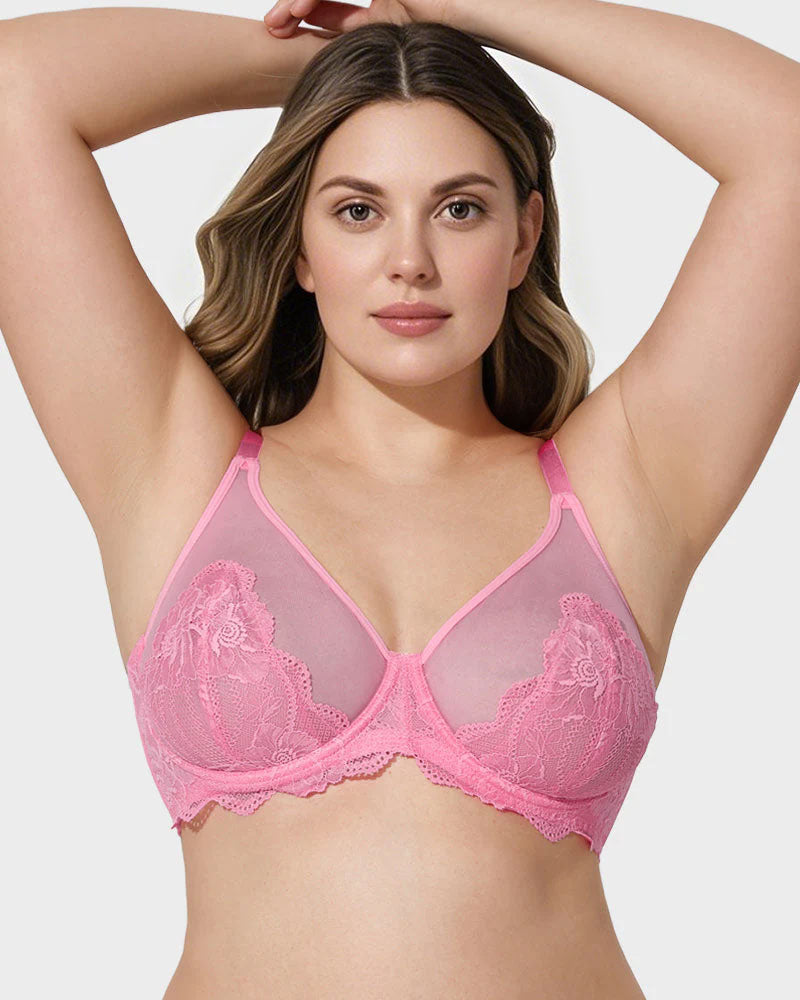 Full Coverage Lace Minimizer Bra